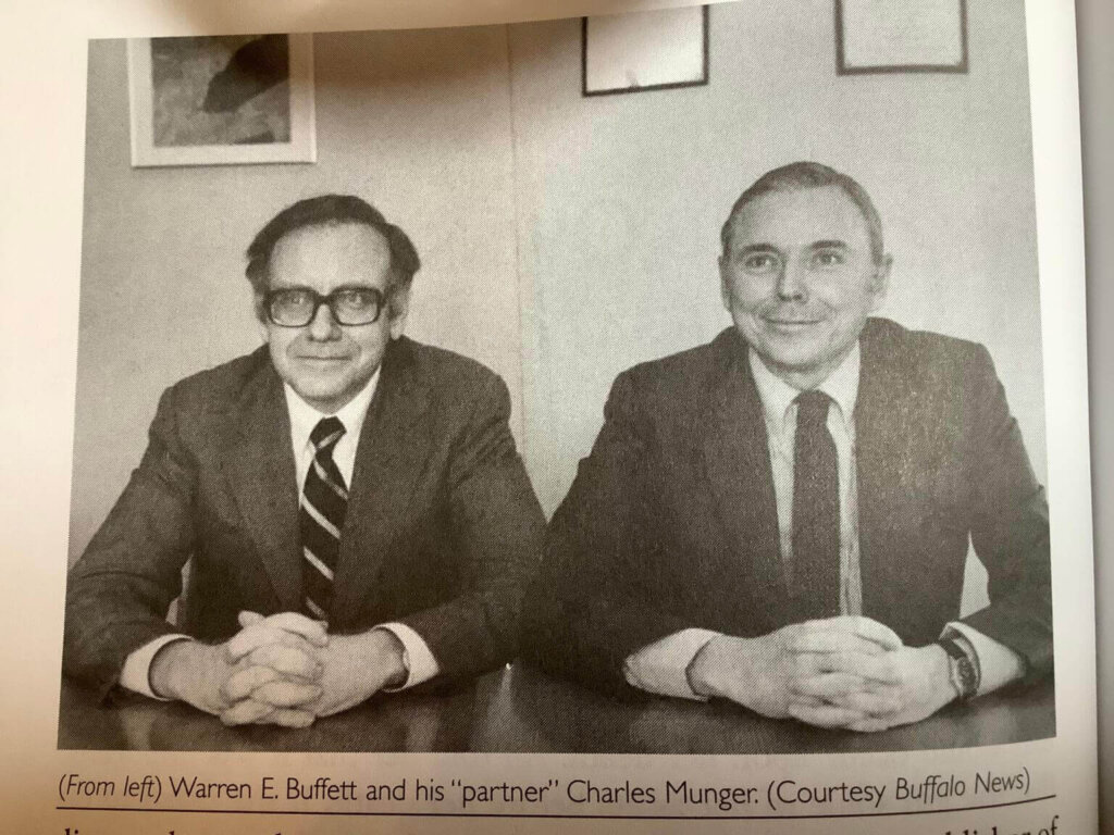 Charlie and Buffett in 1977.